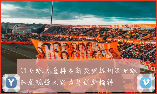 羽毛球力量排名新突破杭州羽毛球队展现强大实力与创新精神