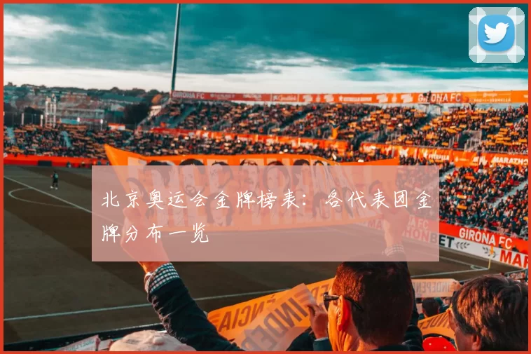 北京奥运会金牌榜表：各代表团金牌分布一览