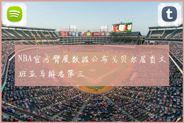 NBA官方臂展数据公布戈贝尔居首文班亚马排名第三