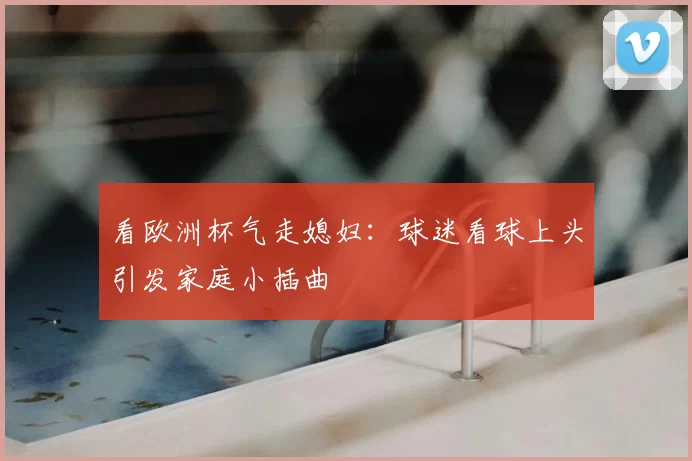 看欧洲杯气走媳妇：球迷看球上头引发家庭小插曲