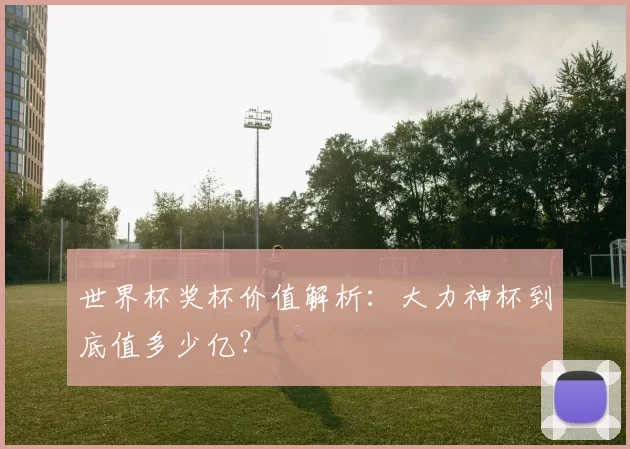 世界杯奖杯价值解析:大力神杯到底值多少亿?